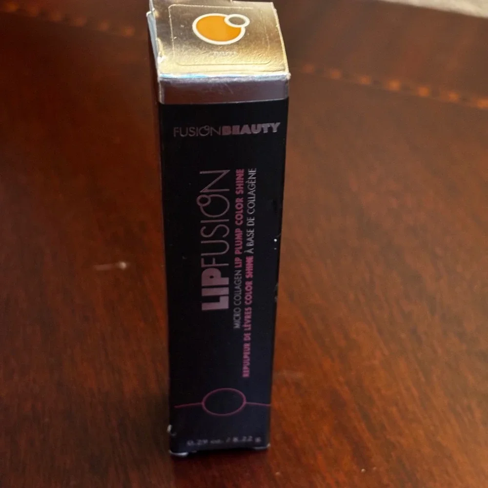 Fusion Beauty‎ LipFusion Micro Collagen Lip Plump Color Shine Purrr 0.29oz NIB